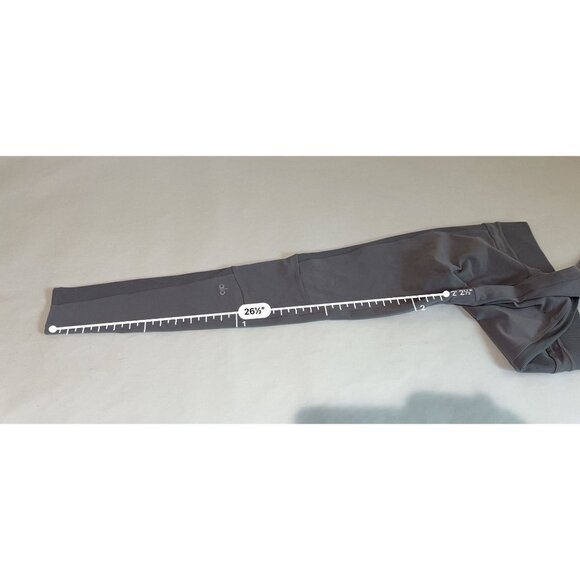 ALO Yoga Alosoft High-Waist Head Start Legging In Fog - Picture 4 of 6